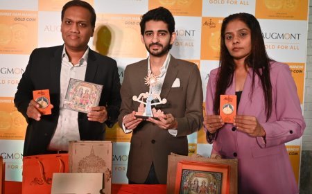 ऑगमॉन्ट गोल्ड ने लॉन्च की श्री राम मंदिर कॉइन किट