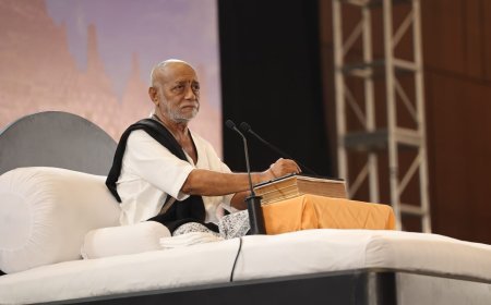 योग्यकर्ता में विश्व विख्यात संत मोरारी बापू की रामकथा का आयोजन 